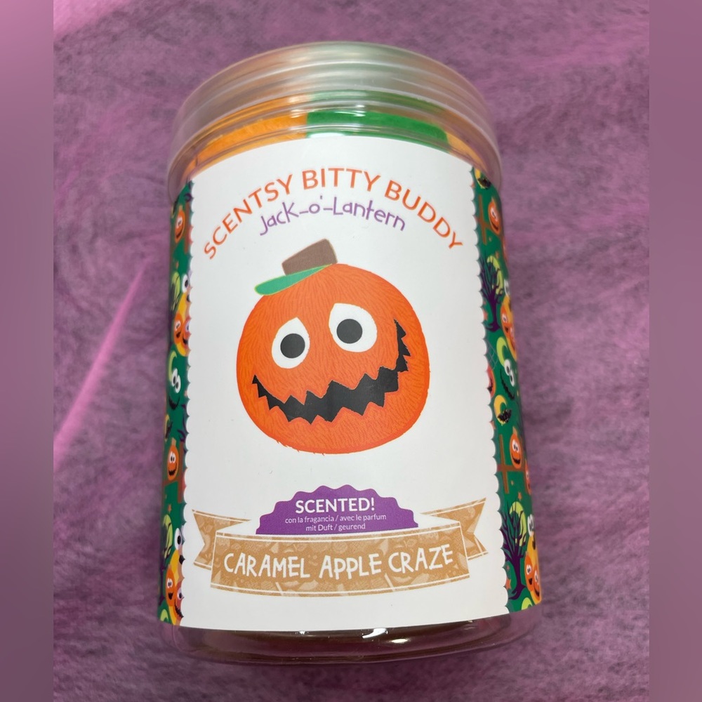 Scentsy Bitty Buddy Jack o lantern 3”